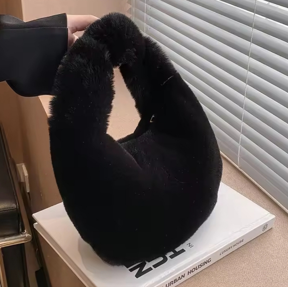 Fur purse